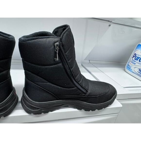 "PAJAR CANADA" Mens Ice Grip Snow Boots, Black, Size 12 - Picture 6 of 15